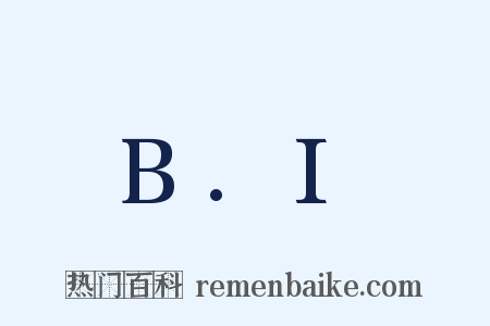 B.I是什么意思的图片